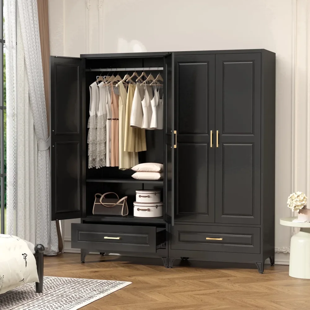 Storage Cabinet 71" adjustable black