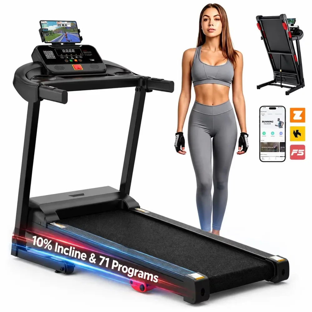 Folding Treadmill 3.5 hp 300 lb
