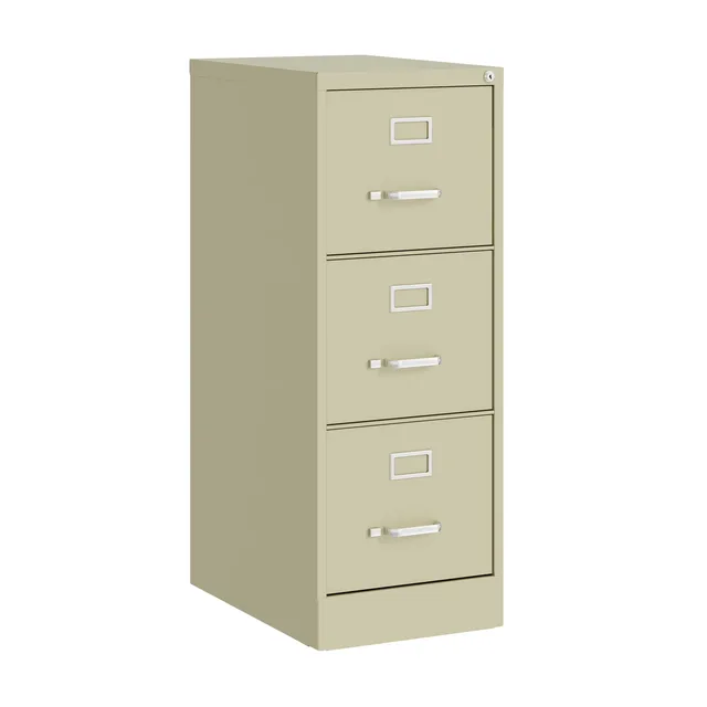 File Cabinet 22" locking gray