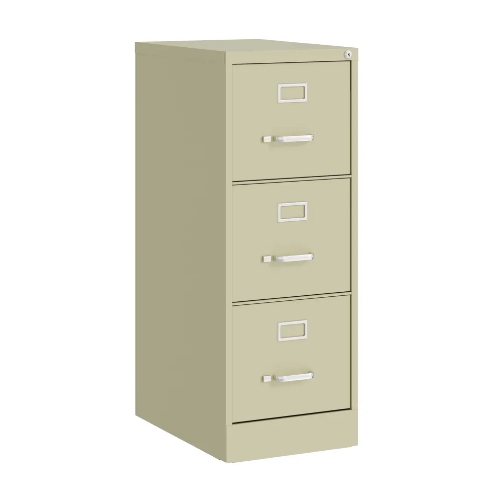 File Cabinet 22" locking gray