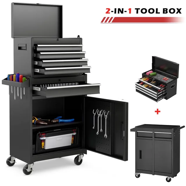 Tool Box black 17.7' 9.45'