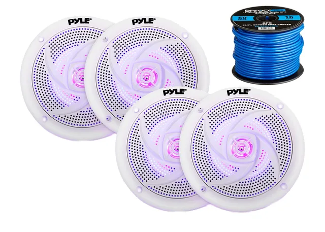 Speaker Wire 6.5" 50 foot led