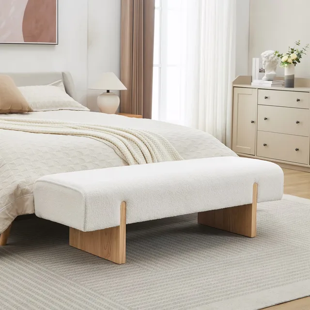 Bedroom Living 55.1" beige white