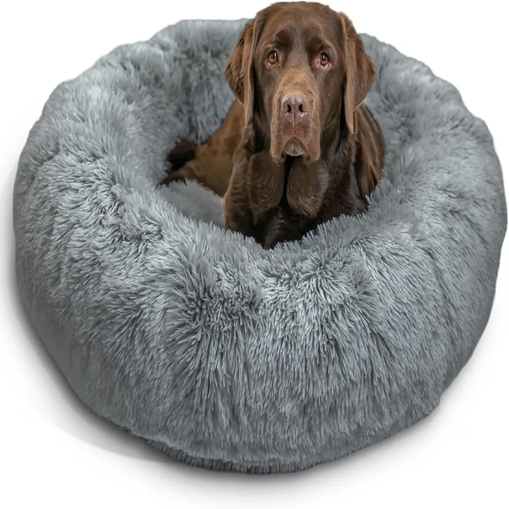 Dog Bed 100 lbs 36" gray
