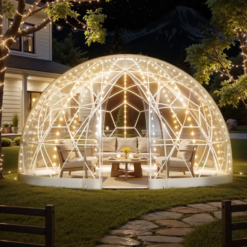 Dome Tent 7.2 ft 4-7 person weatherproof
