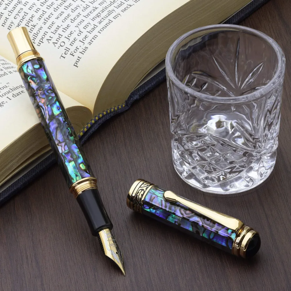 Fountain Pen 0.29mm silver green
