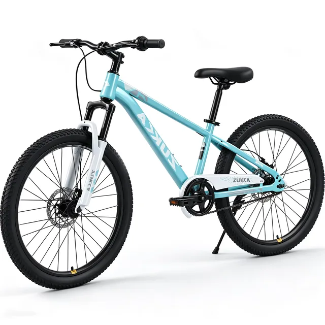 Mountain Bike 24 inch green blue