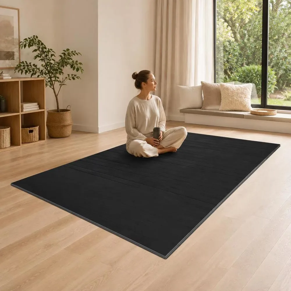 Wrestling Mat waterproof black 18.74 lb