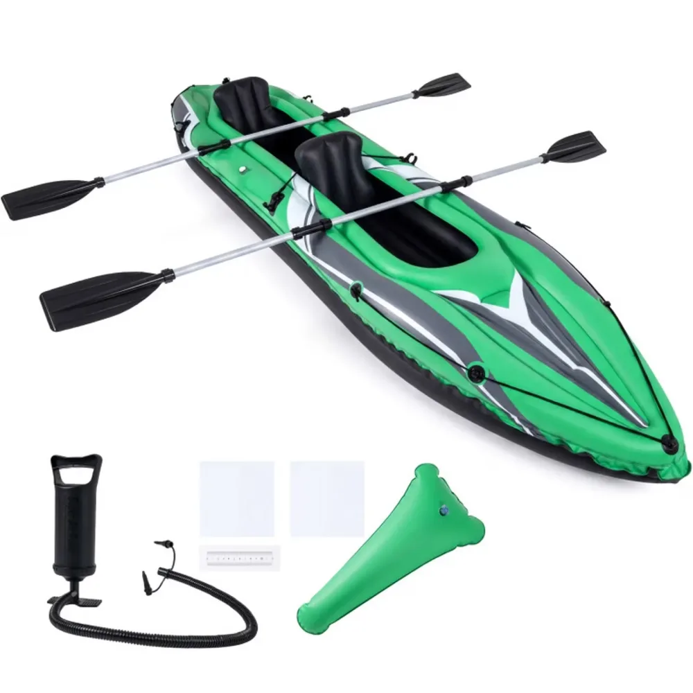 Fishing 11.5 foot 2 person green