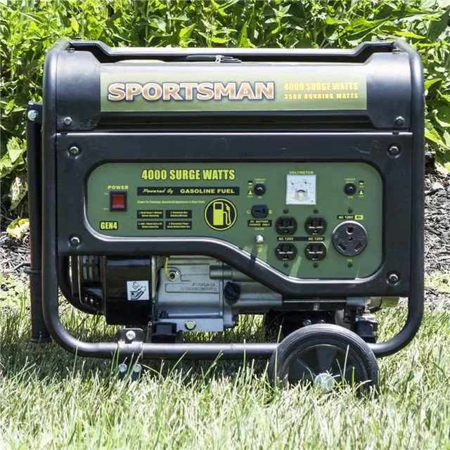 Wheel 4000w portable green