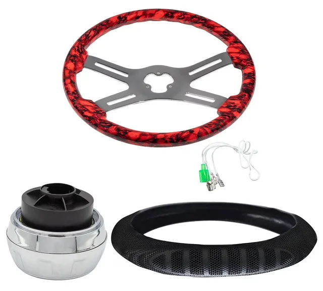 Wheel Cover 18" red 2"