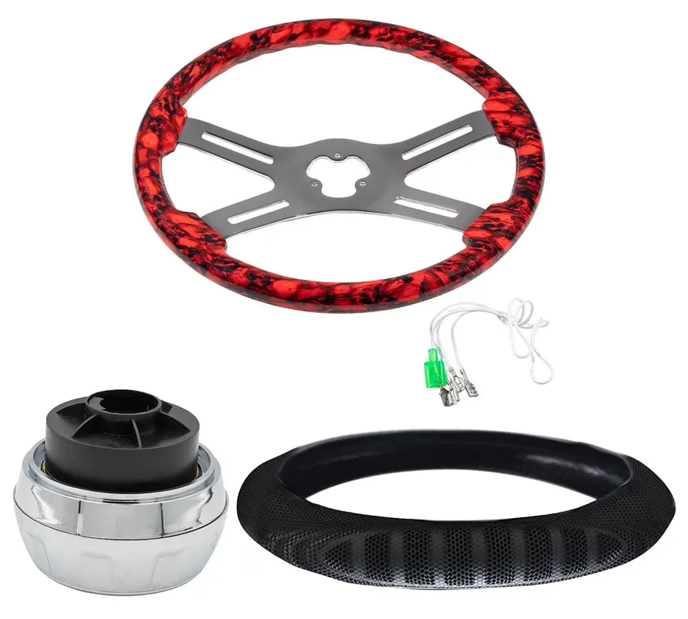 Wheel Cover 18" red 2"