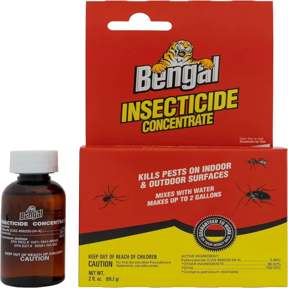 Insecticide 2 oz 2 ounce 2 gallons