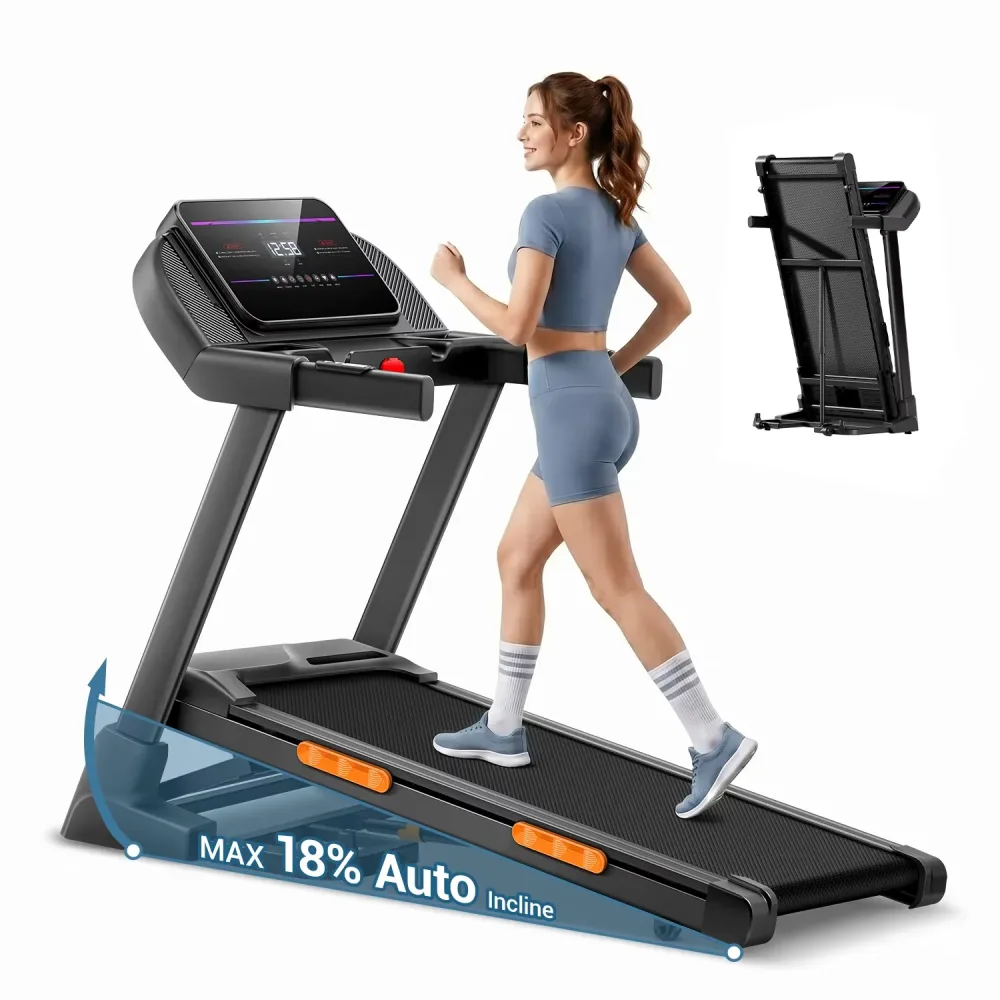 Folding Treadmill 4.0hp 400 lbs