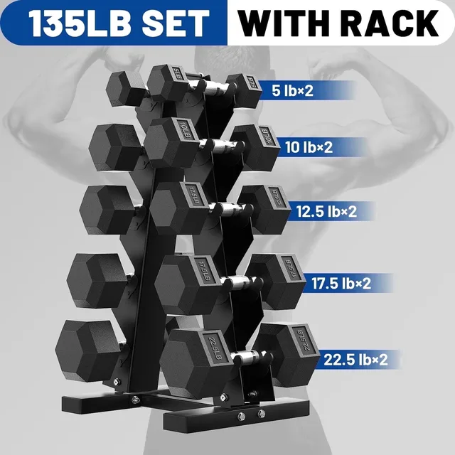 Rack 200 lb 30 lb 135 lb