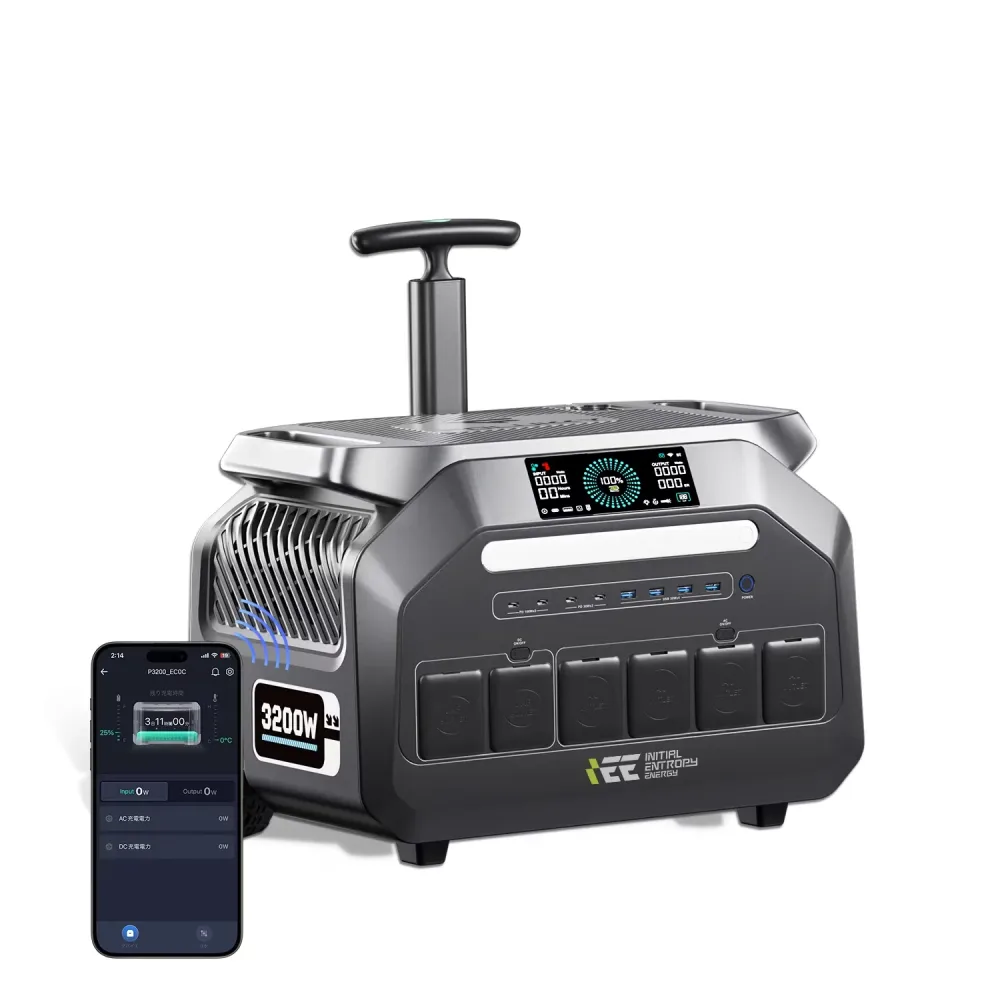 Solar Generator 400w 3200w portable