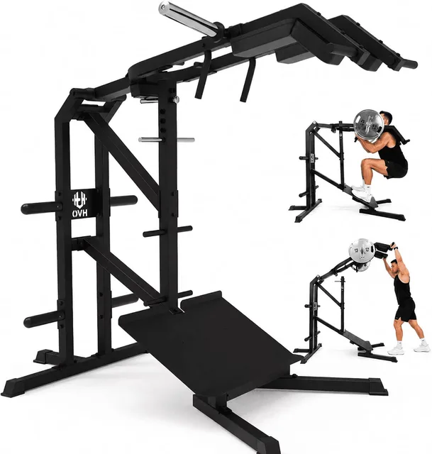 Squat Machine 000 lb heavy-duty red