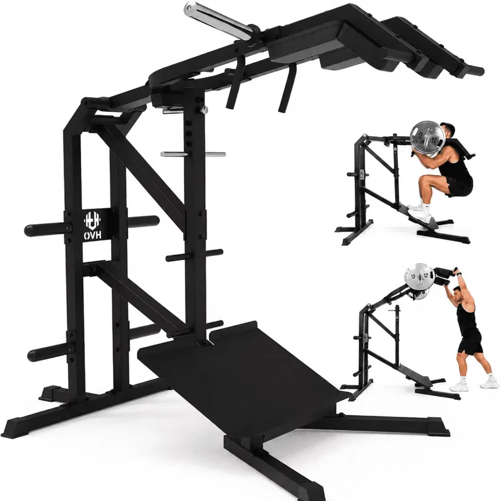 Squat Machine 000 lb heavy-duty red