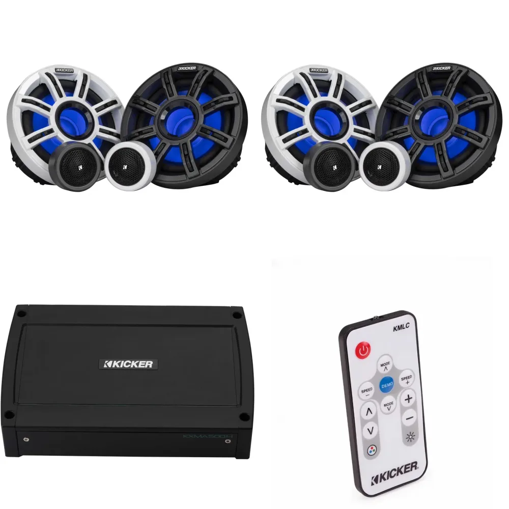 Speaker 2 pair 6.5" led