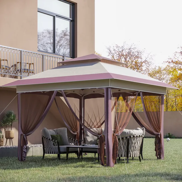 Canopies & Utility 12' beige foldable