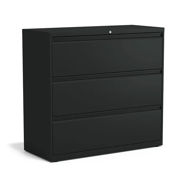 File Cabinet 42" locking black