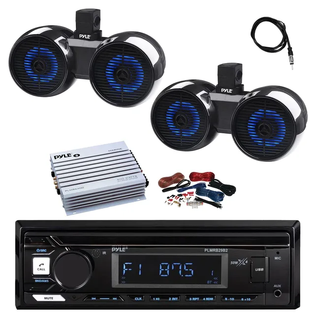 Player Stereo 8" 300 watt bluetooth
