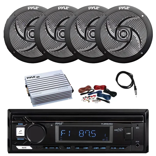 Player Stereo 4" 100 watt bluetooth