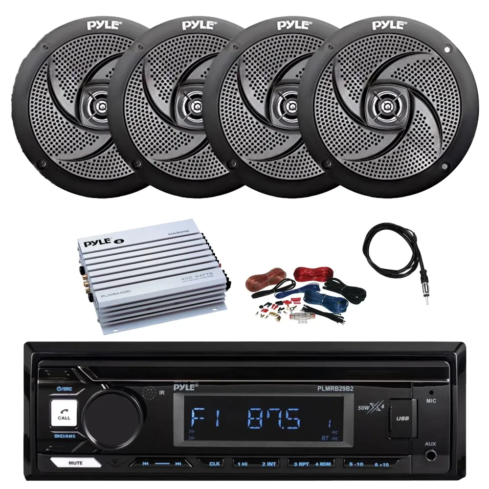 Player Stereo 4" 100 watt bluetooth