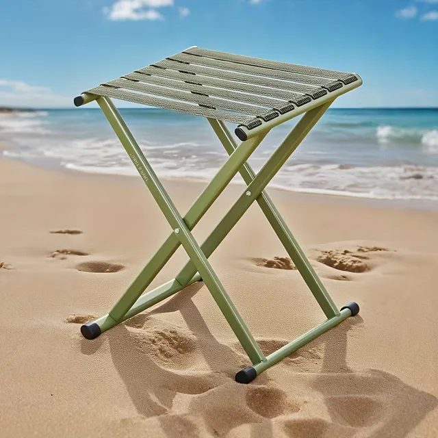 Chair foldable portable green