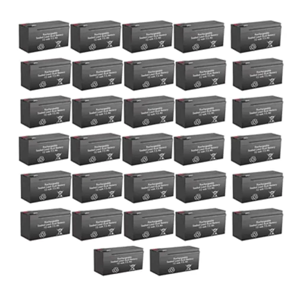 Battery 12v rechargeable 2.56 w