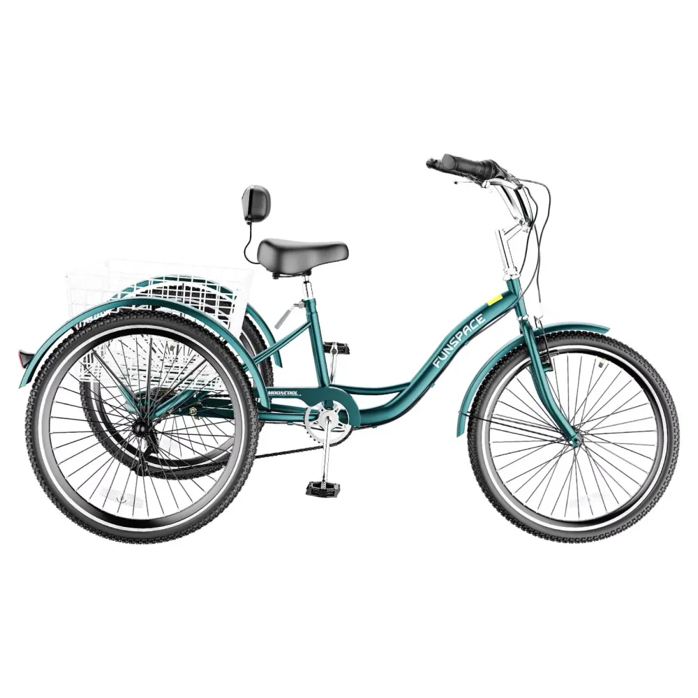 Bike 26" green 450 pounds