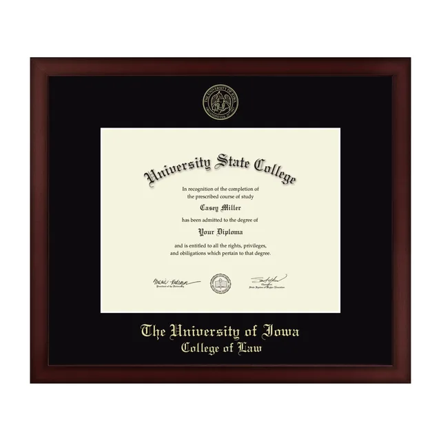 Diploma Frame black 11w 17.75w