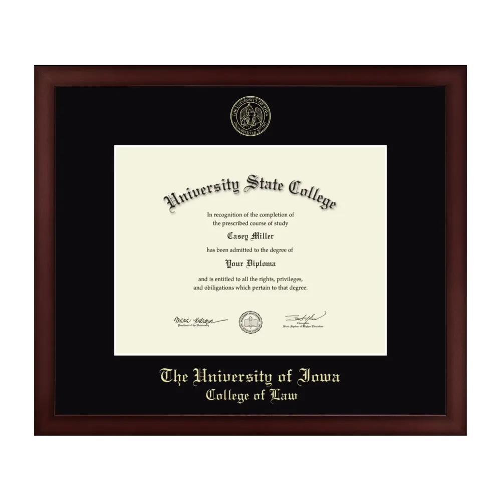Diploma Frame black 11w 17.75w
