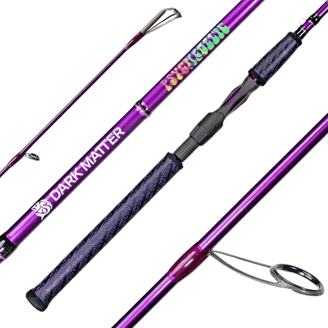 Spinning Rod 7' green red