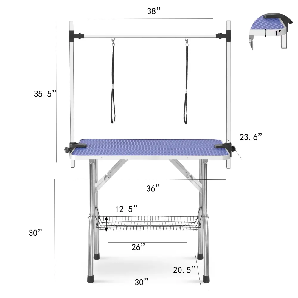 Dog Grooming 36" 300 lb 36 in