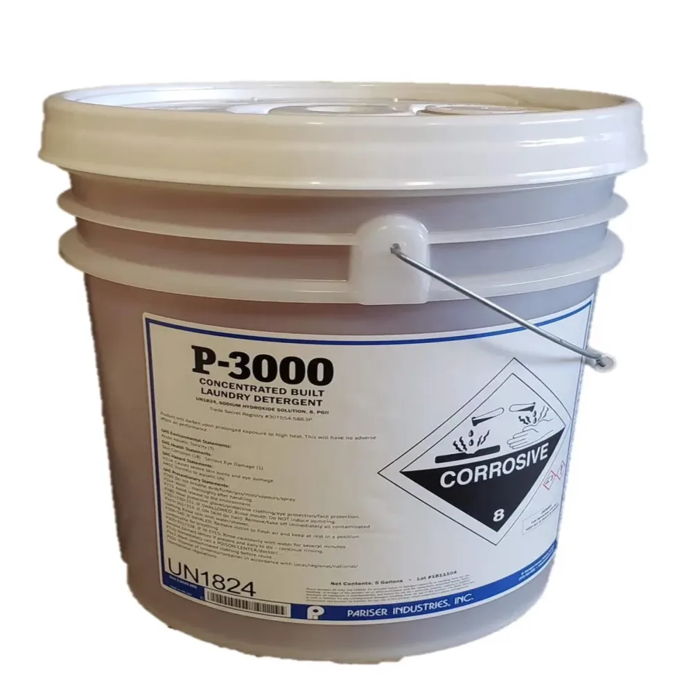 Laundry Detergent 5 gallon 4 oz 50 lbs