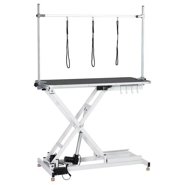 Dog Grooming 47" adjustable white