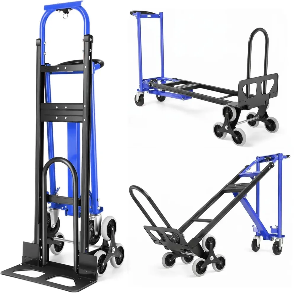 Hand Truck 1000lbs folding yellow