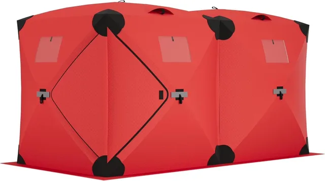 Tent 7 persons portable insulated