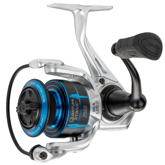Fishing Reel silver blue red