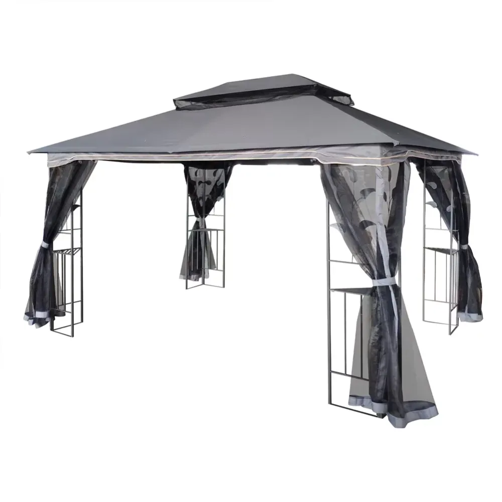 Tent waterproof gray 7-8 people