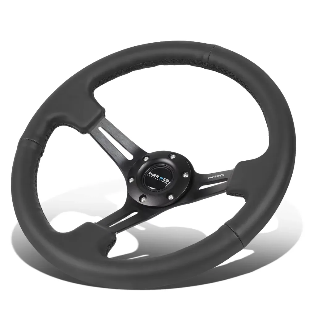 Racing Steering 350mm 3" black