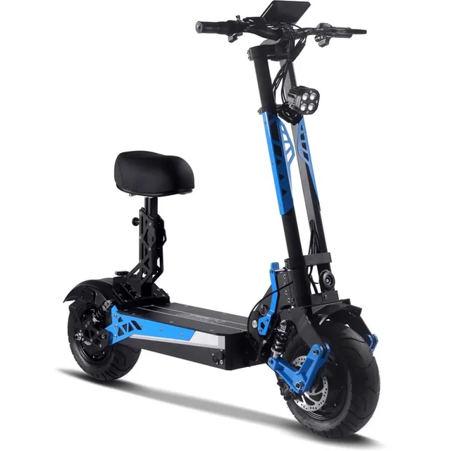 Electric Scooter 60v 4000w blue