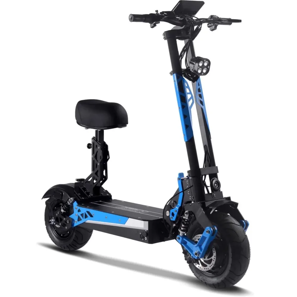 Electric Scooter 60v 4000w blue
