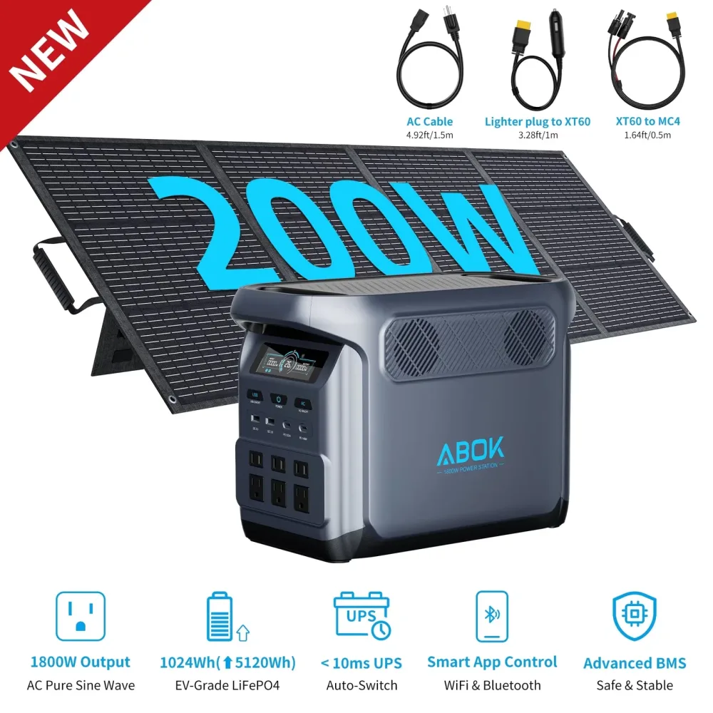 Solar Generator 1800w 800w 1000w