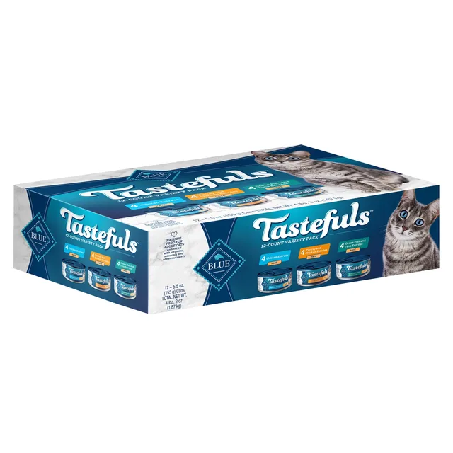 Cat Food 5.5 oz blue