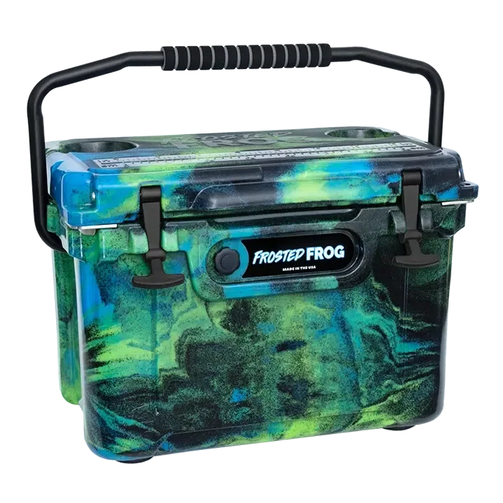 Cooler 20 quart blue black