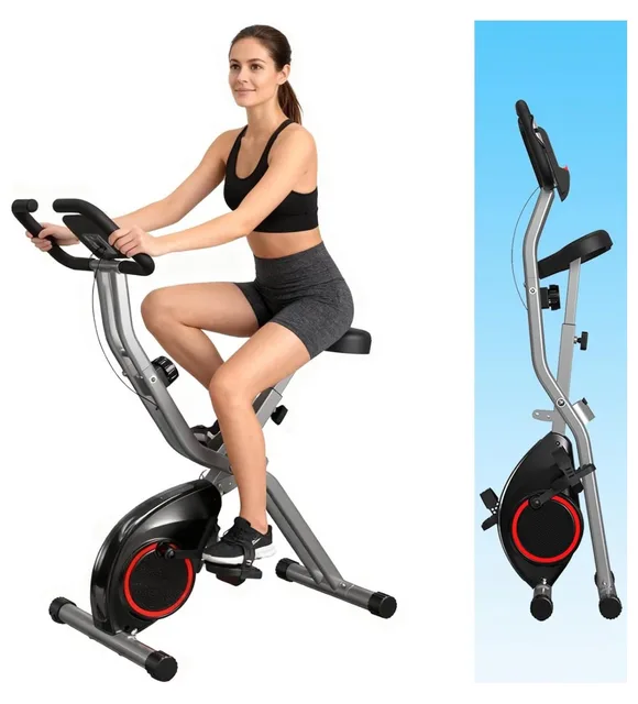 Exercise Bike 260lbs 5.5 lbs foldable