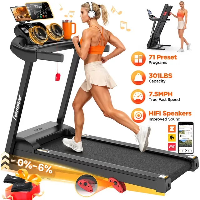 Running Machine 300lbs 3.45hp folding