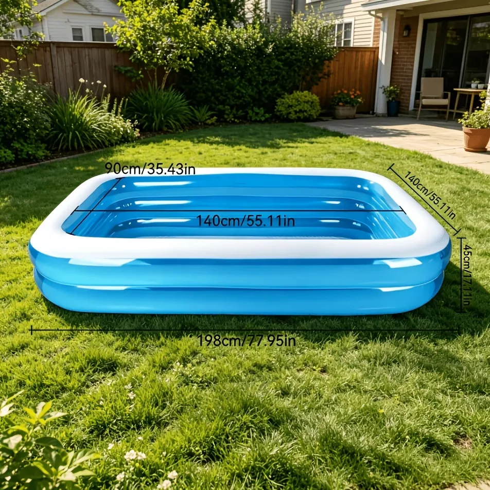 Swimming Pool 79.13 inch blue 79.13 inches